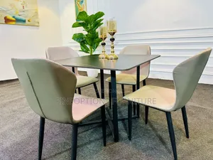 Golden Minimal Luxe Dining Set