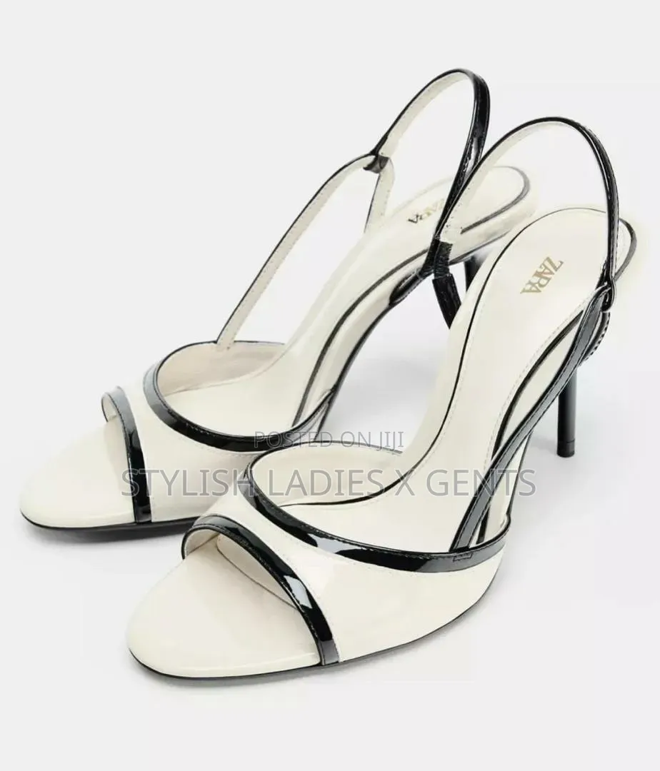 Zara Patent Sandal