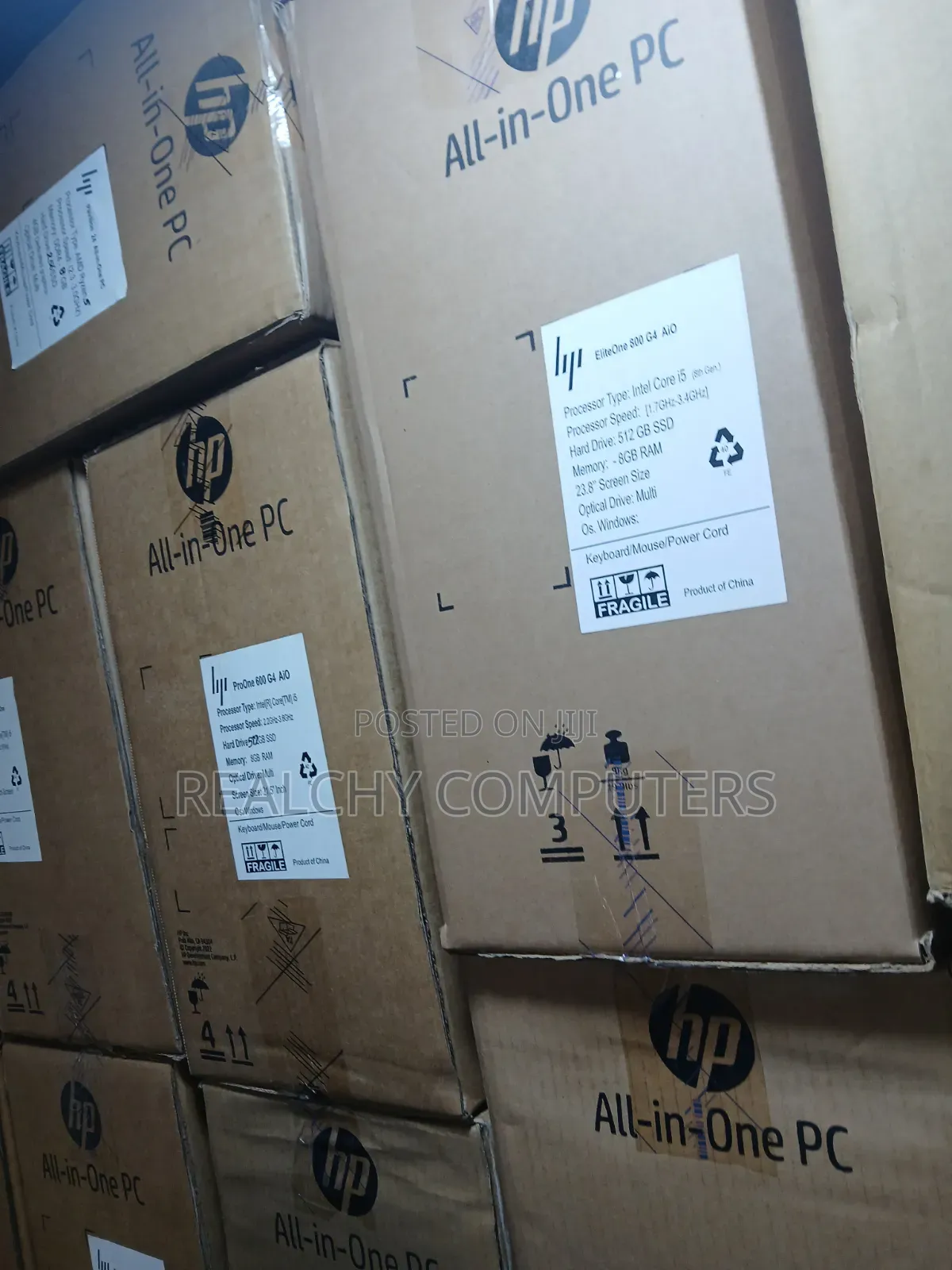 New Desktop Computer HP ProOne 600 16GB Intel Core i3 SSD 1T