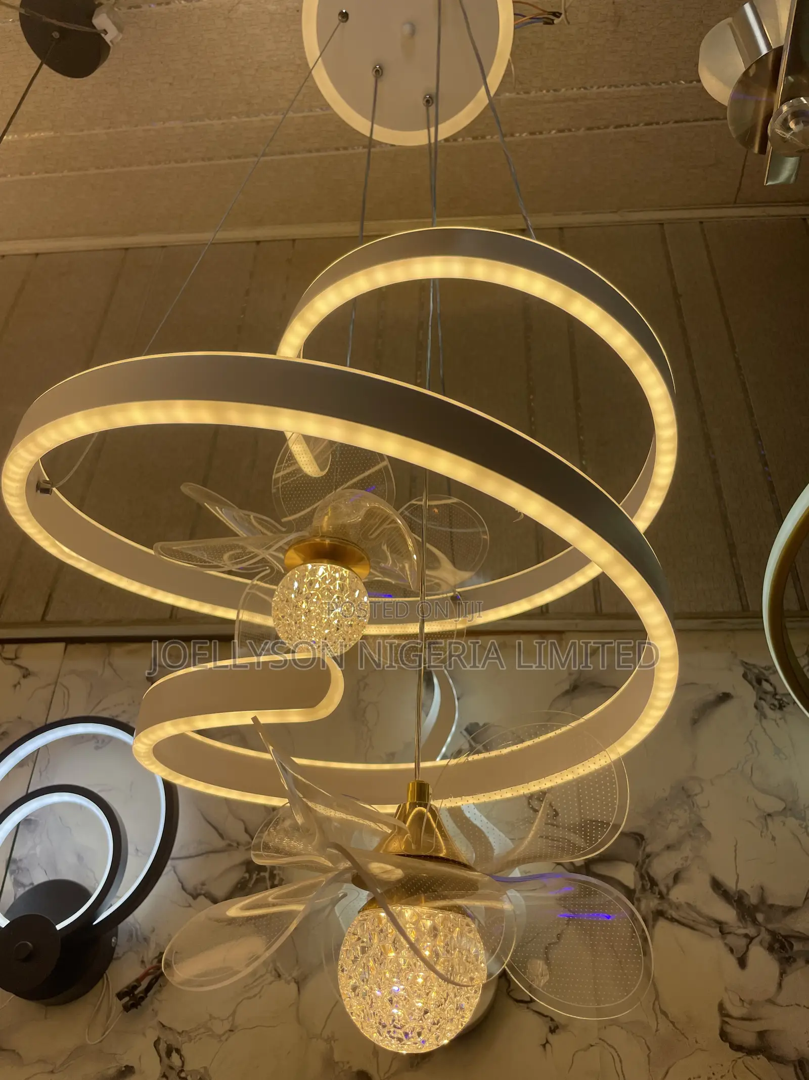 Double Drop Led Chandelier