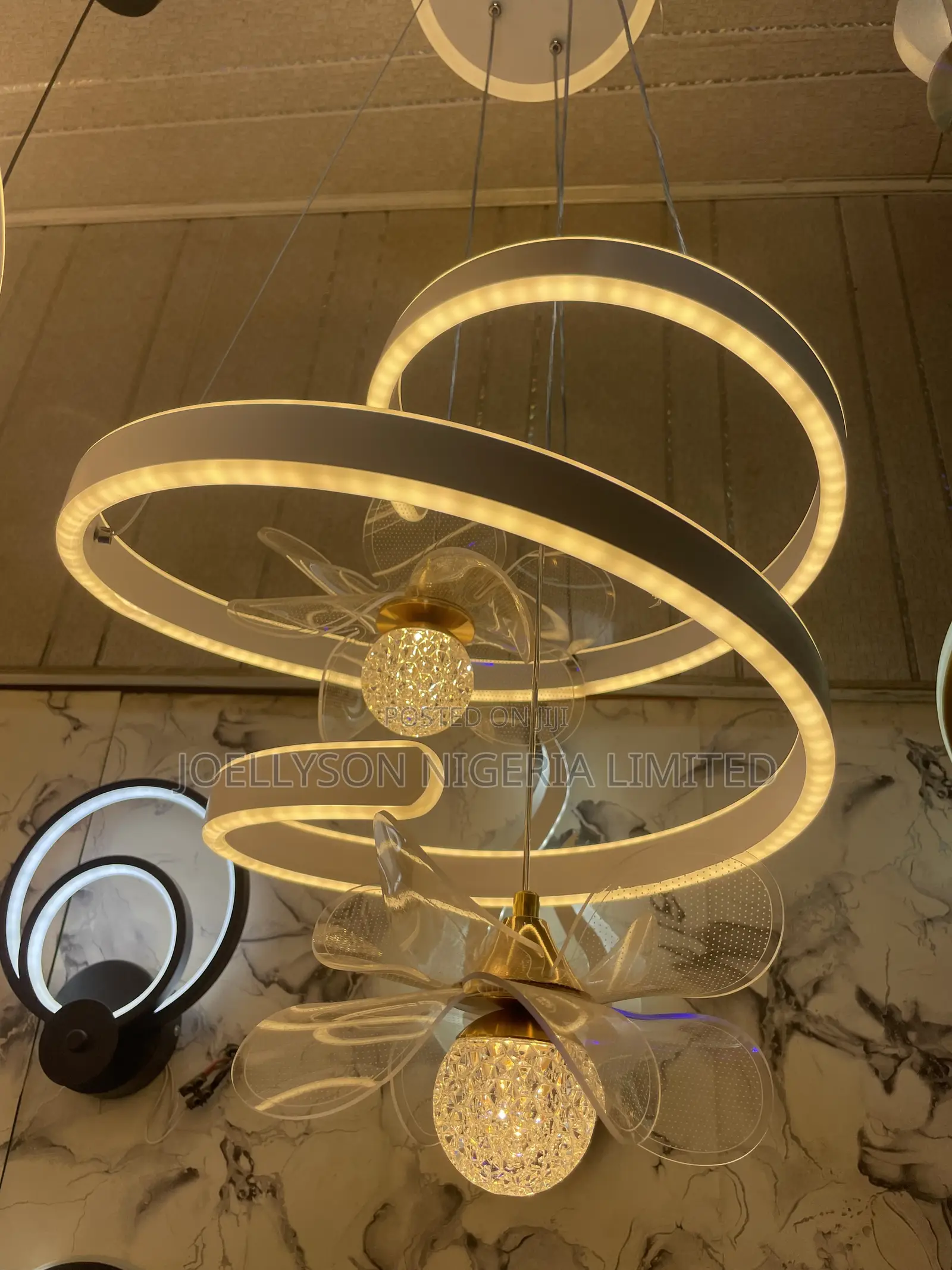 Double Drop Led Chandelier