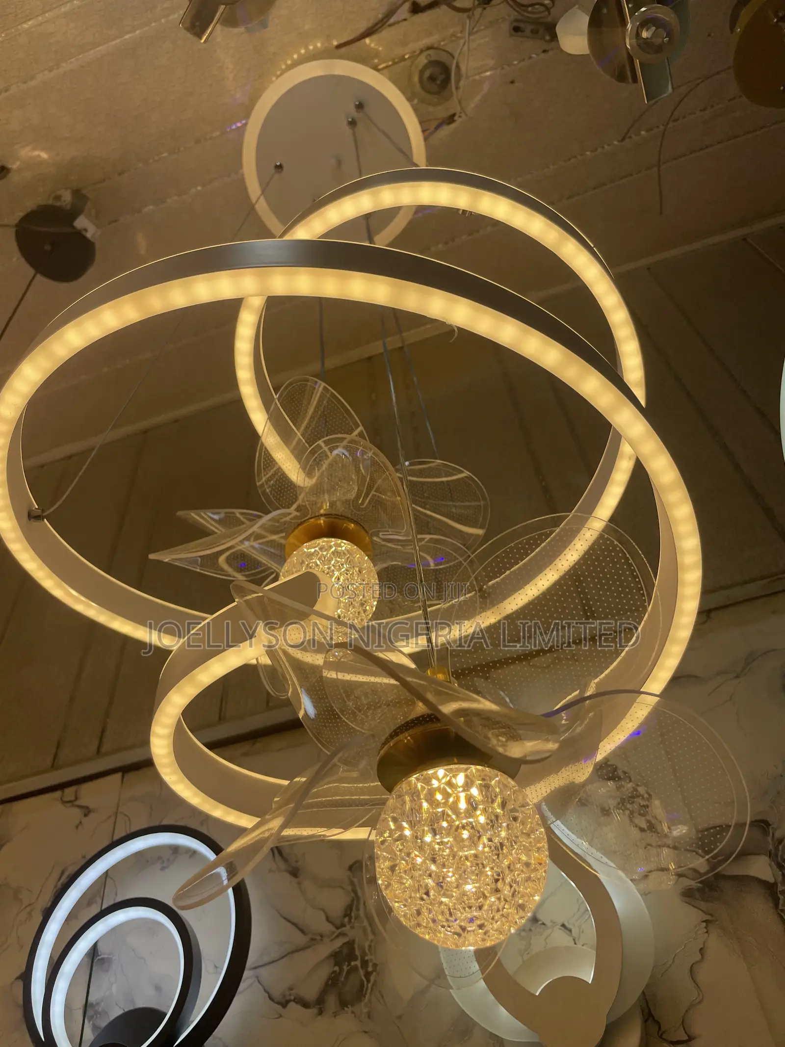 Double Drop Led Chandelier