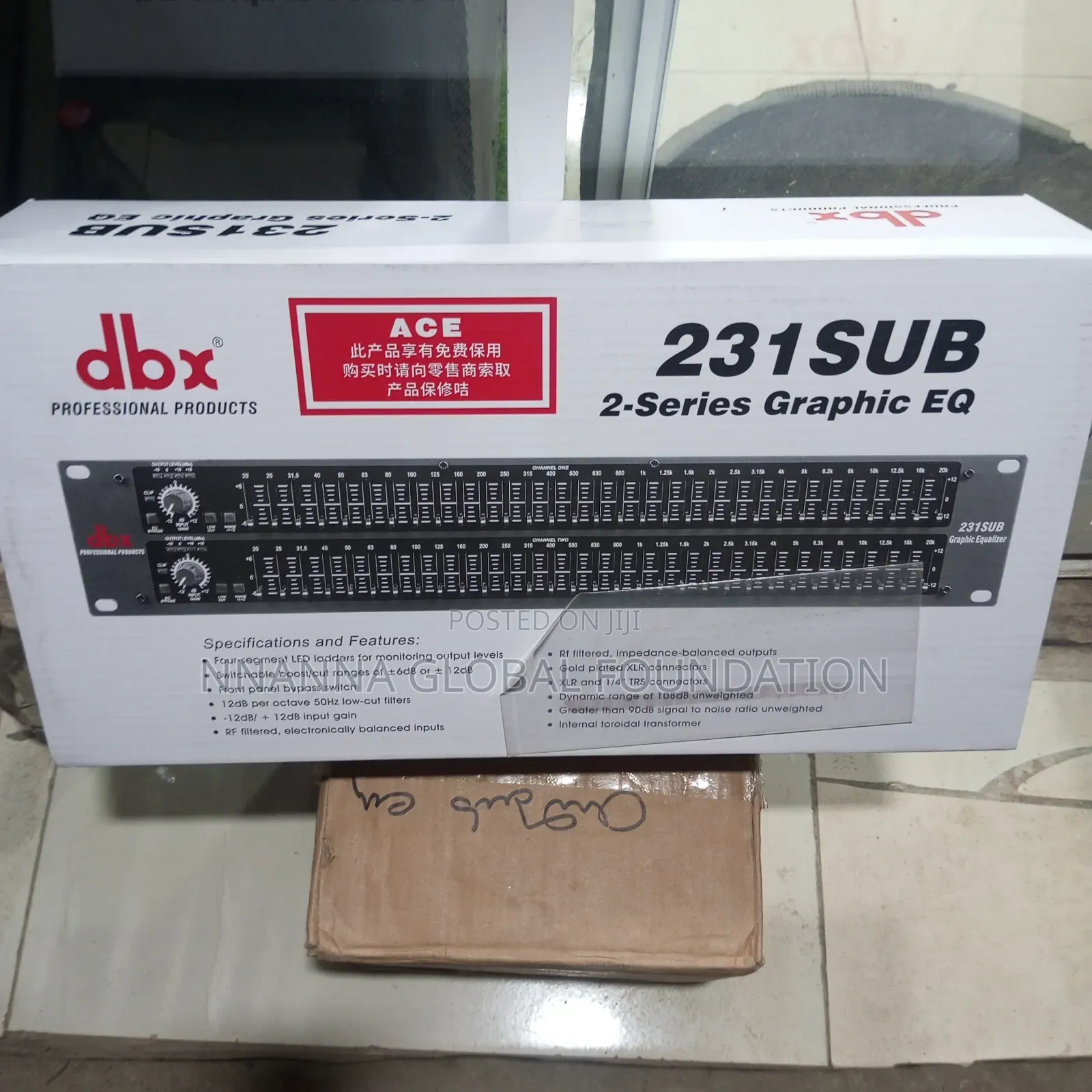 DBX Double Equalizer
