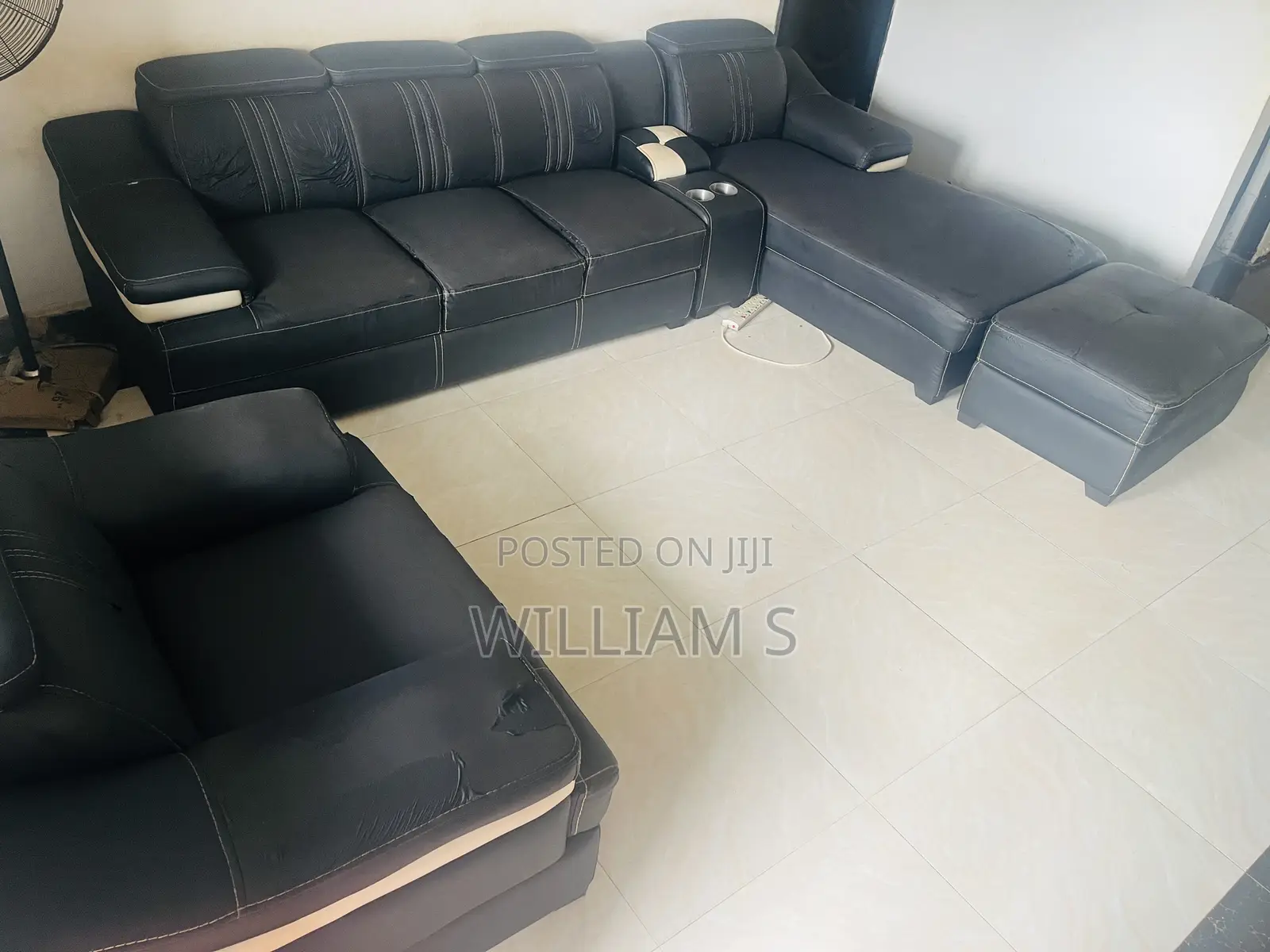 Luxury Modern L-Shaped Sectional Sofa