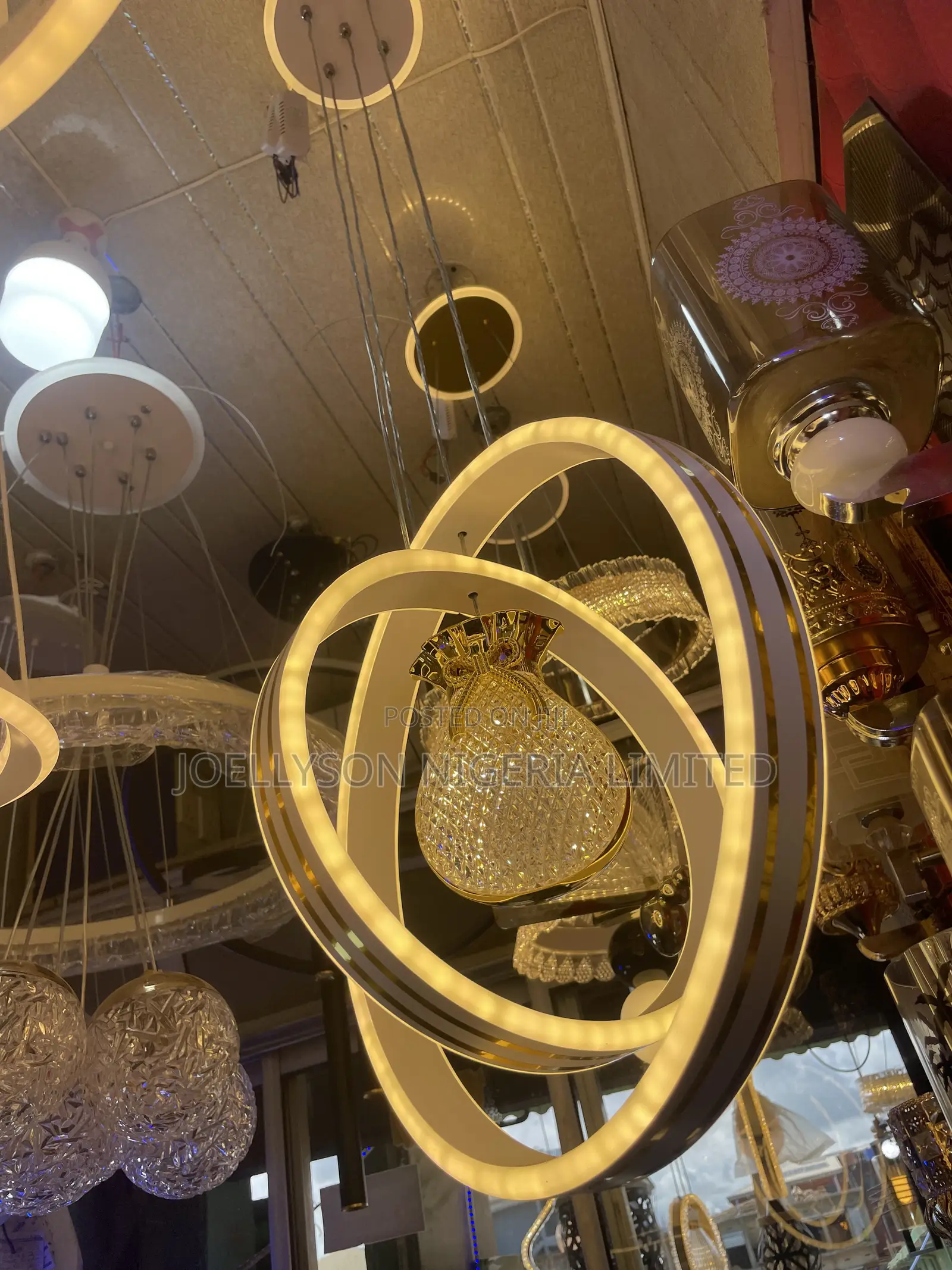 Money Bag Led Chandelier