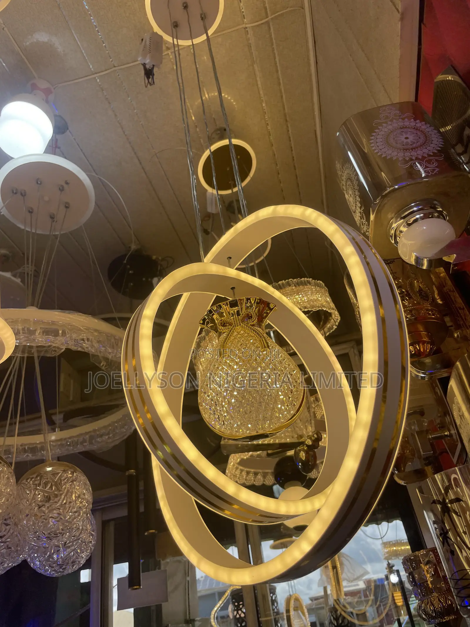 Money Bag Led Chandelier