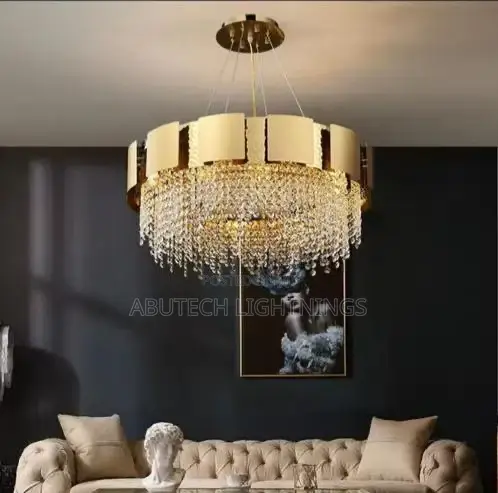 600mm Modern Gold Stainless Steel Chandelier