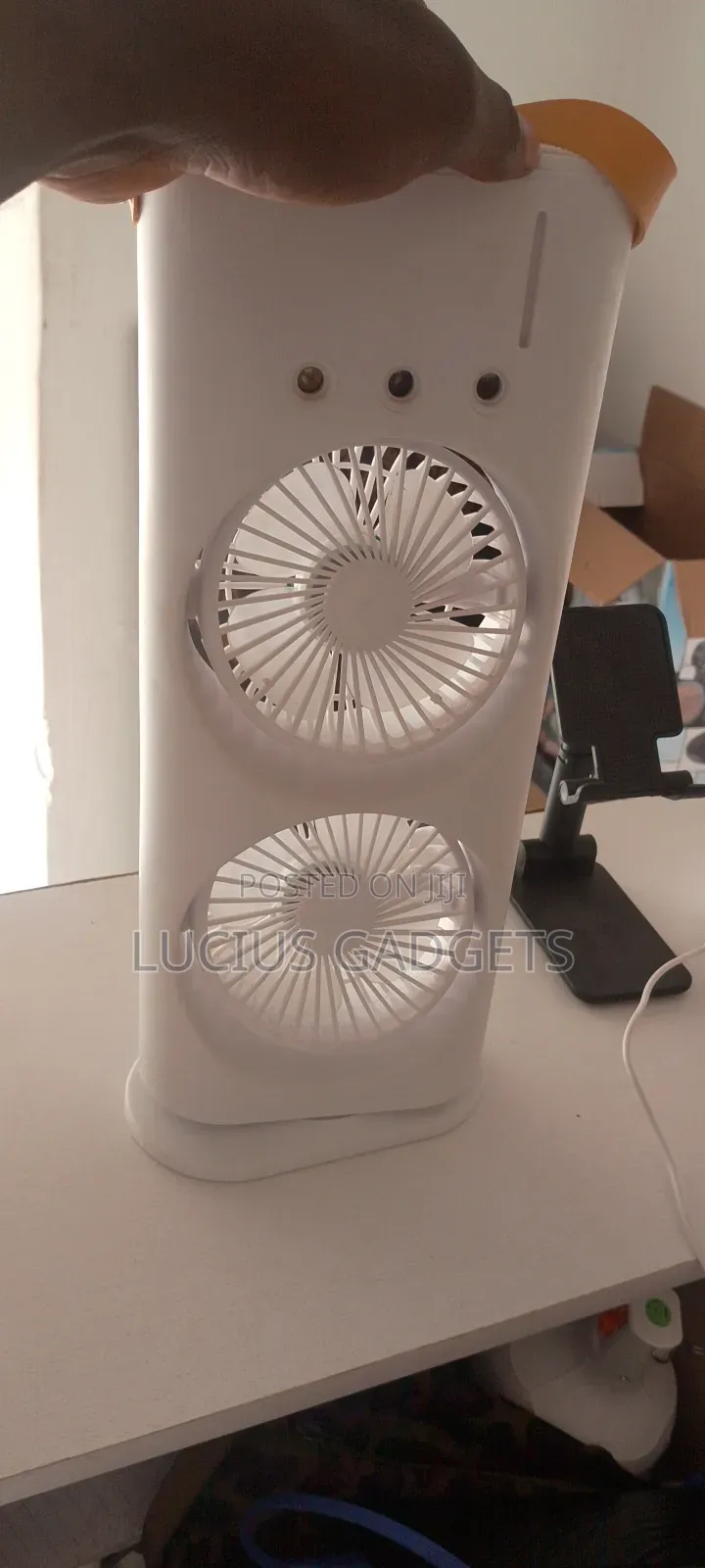 Double Spray Fan