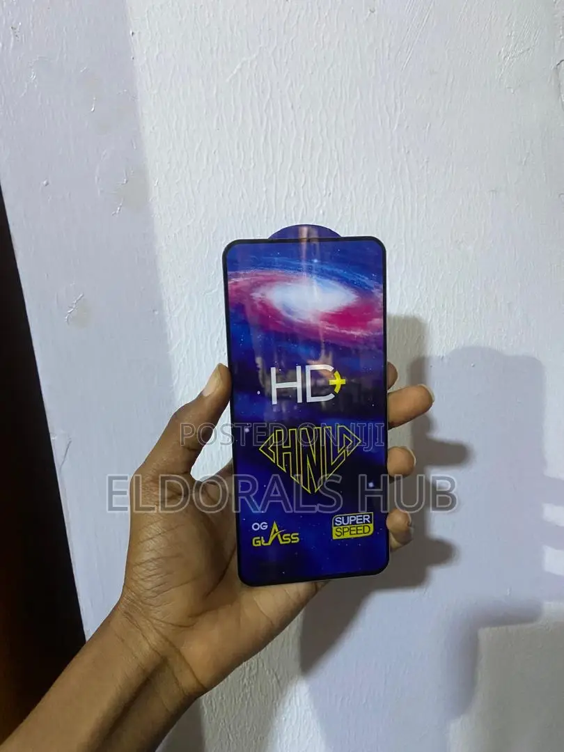 Hd+ 9h Tempered Glass Screen Protector for Google Pixel 8 Black