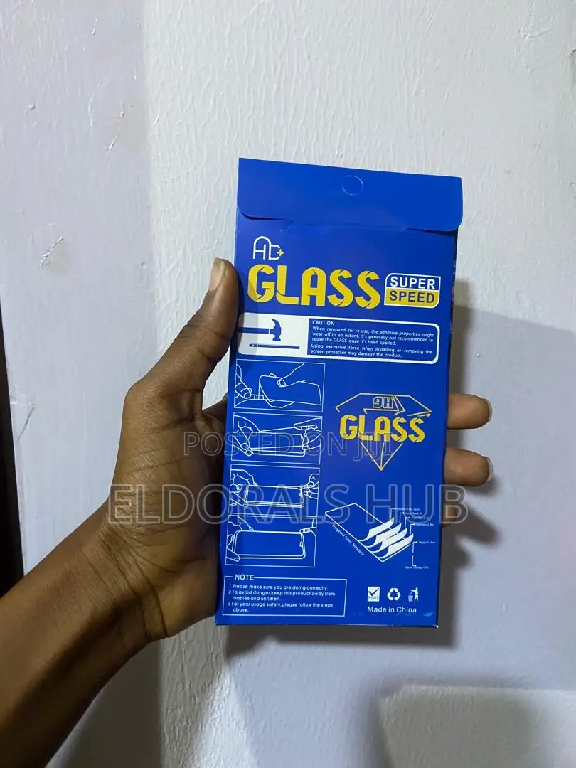 Hd+ 9h Tempered Glass Screen Protector for Google Pixel 8 Black