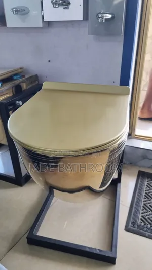 Gold Concealed Water Closet