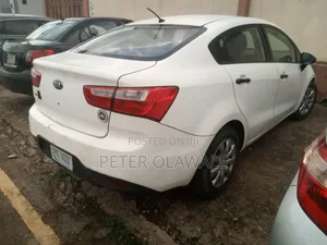Kia Rio EX 4dr Sedan (1.6L 4cyl 6A) 2013 White