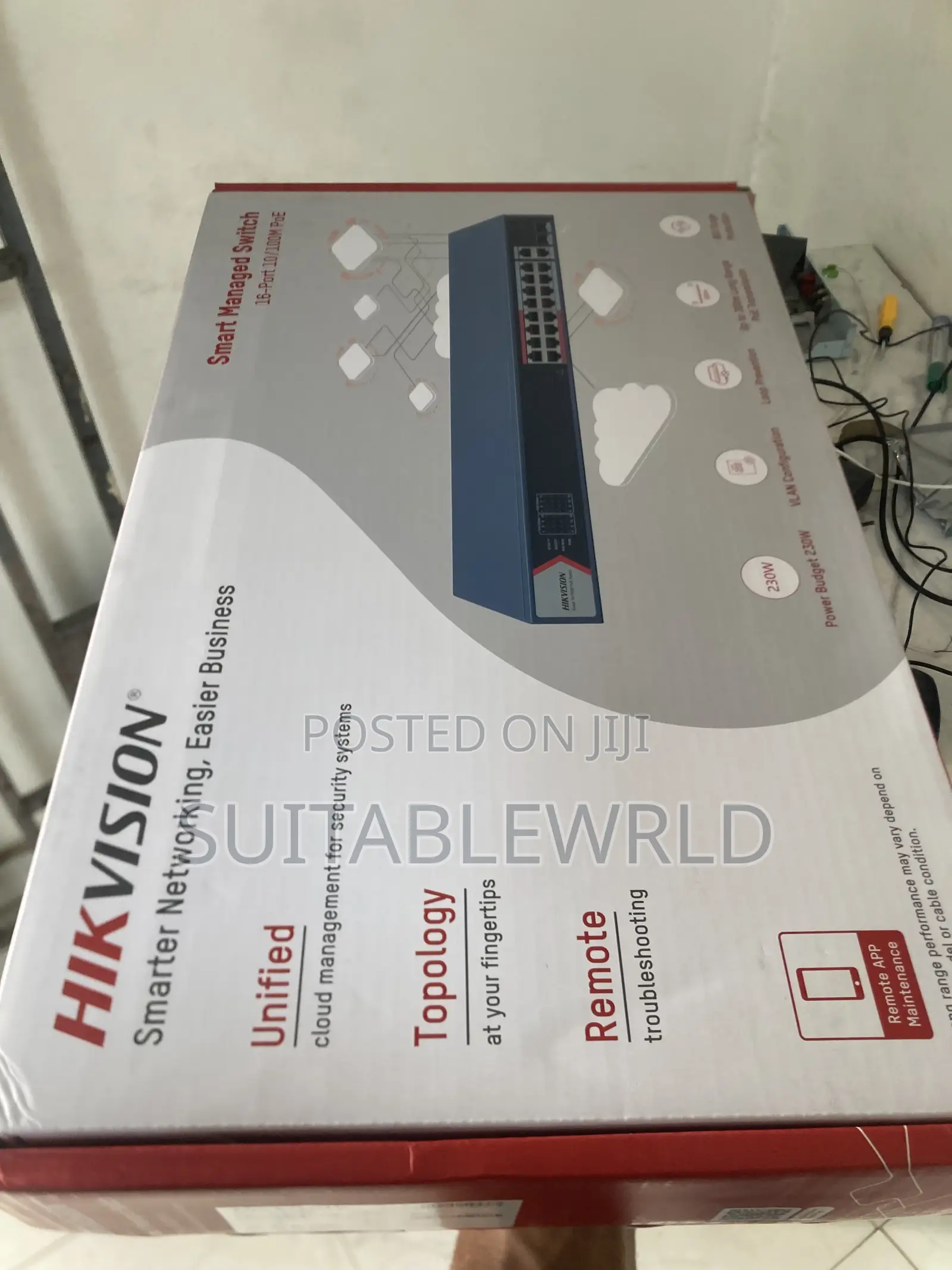 16 Port Poe Switch Hikvision