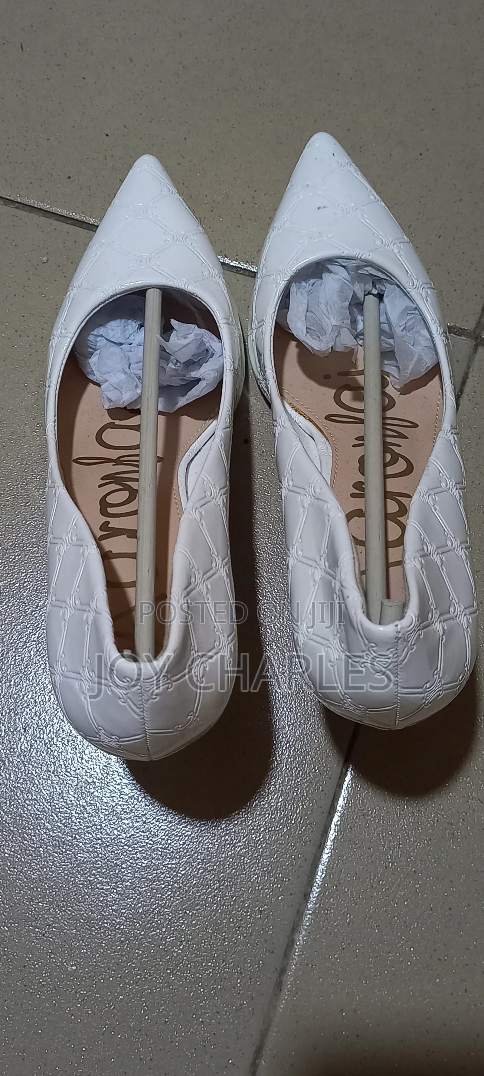 White Sam Wdelman Pointed-Toe Pump