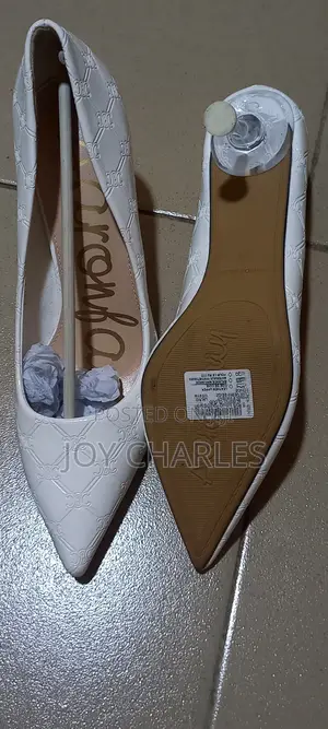 White Sam Wdelman Pointed-Toe Pump