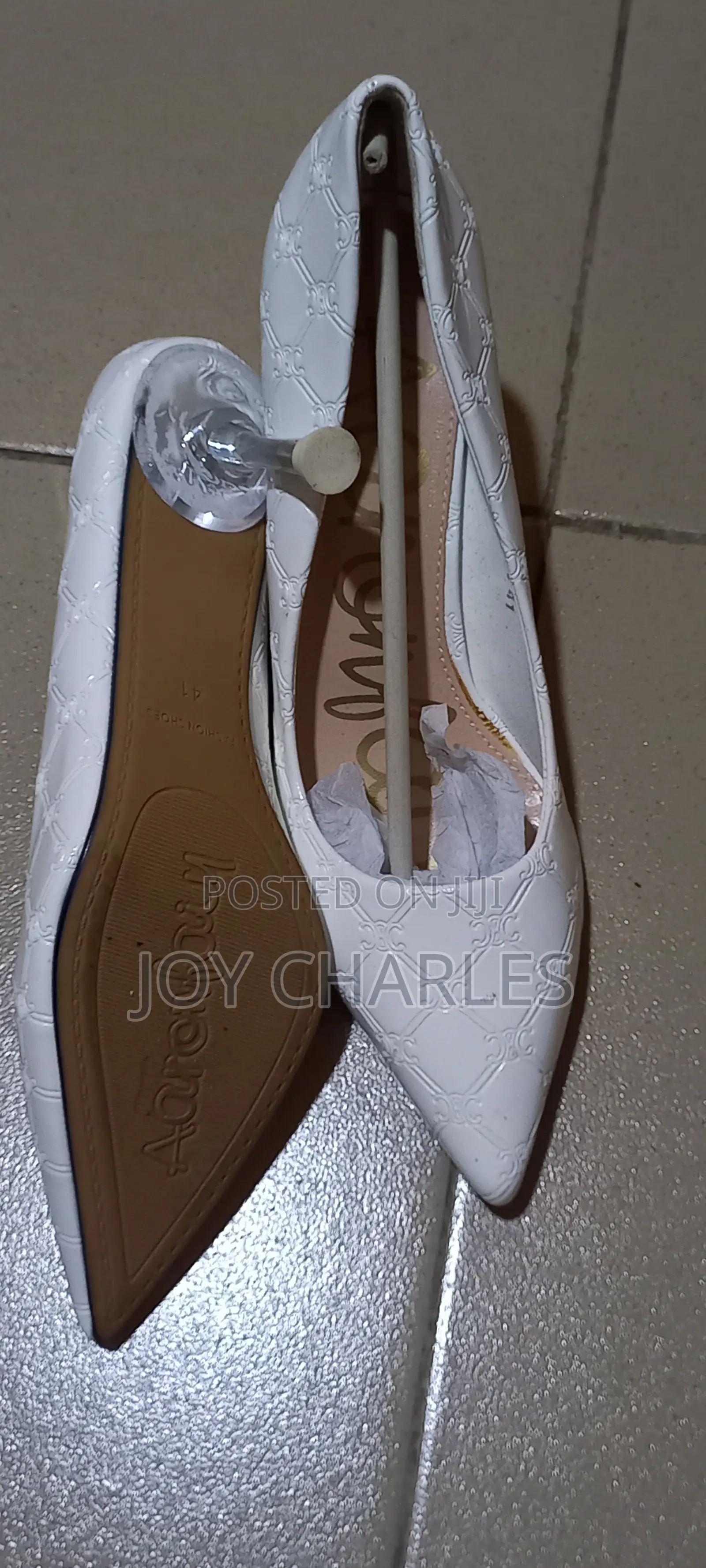 White Sam Wdelman Pointed-Toe Pump