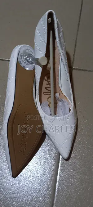 White Sam Wdelman Pointed-Toe Pump