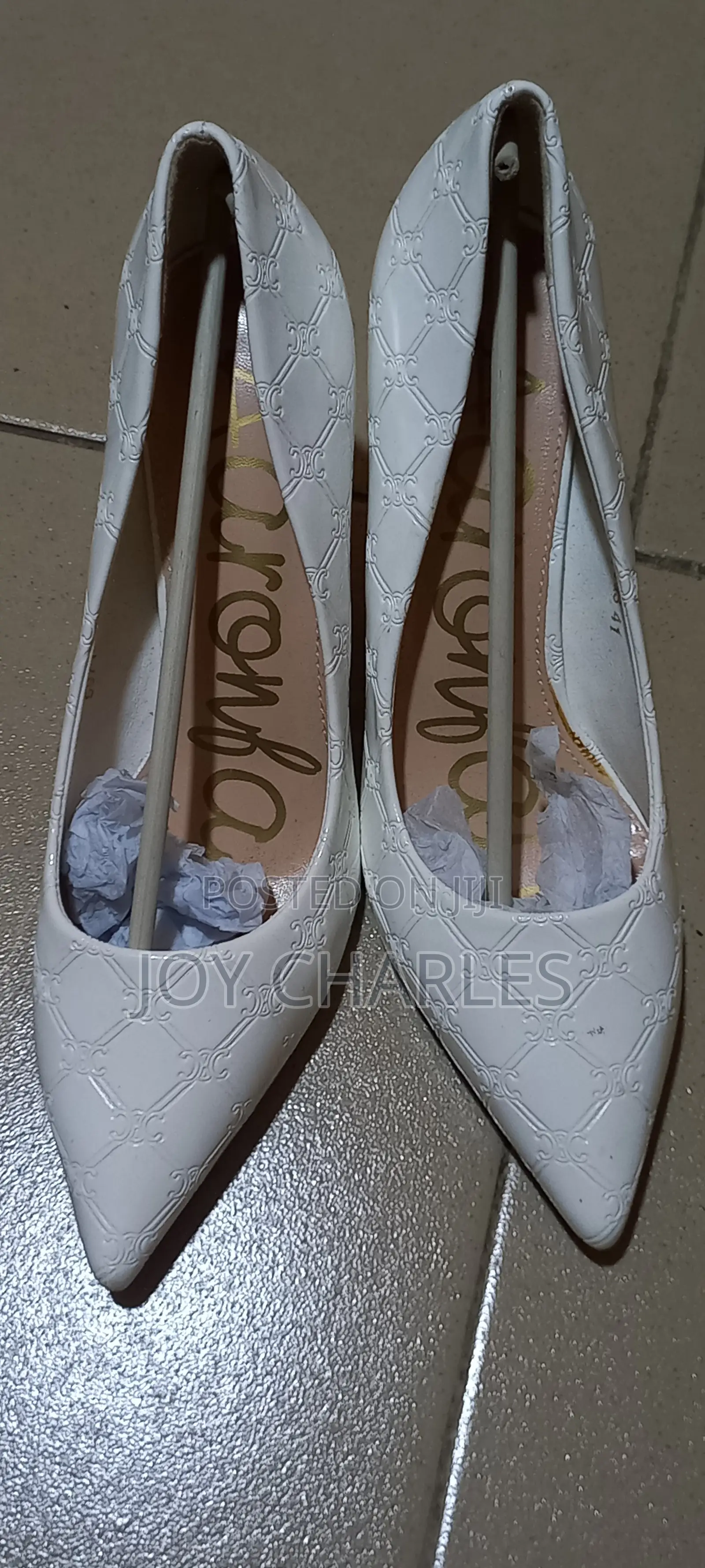 White Sam Wdelman Pointed-Toe Pump