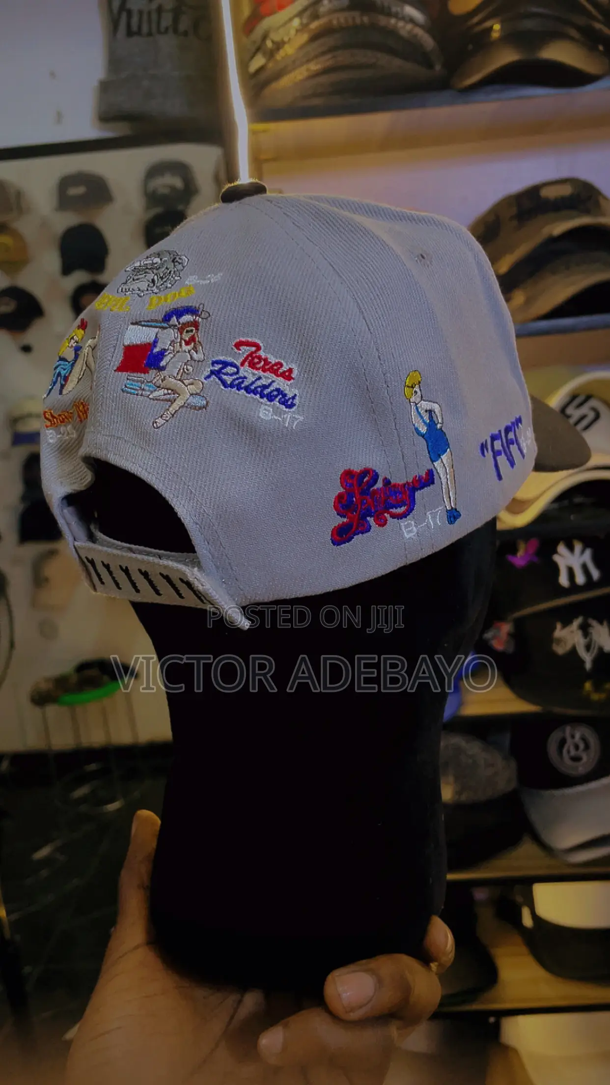 Baseball Fitted Face Cap