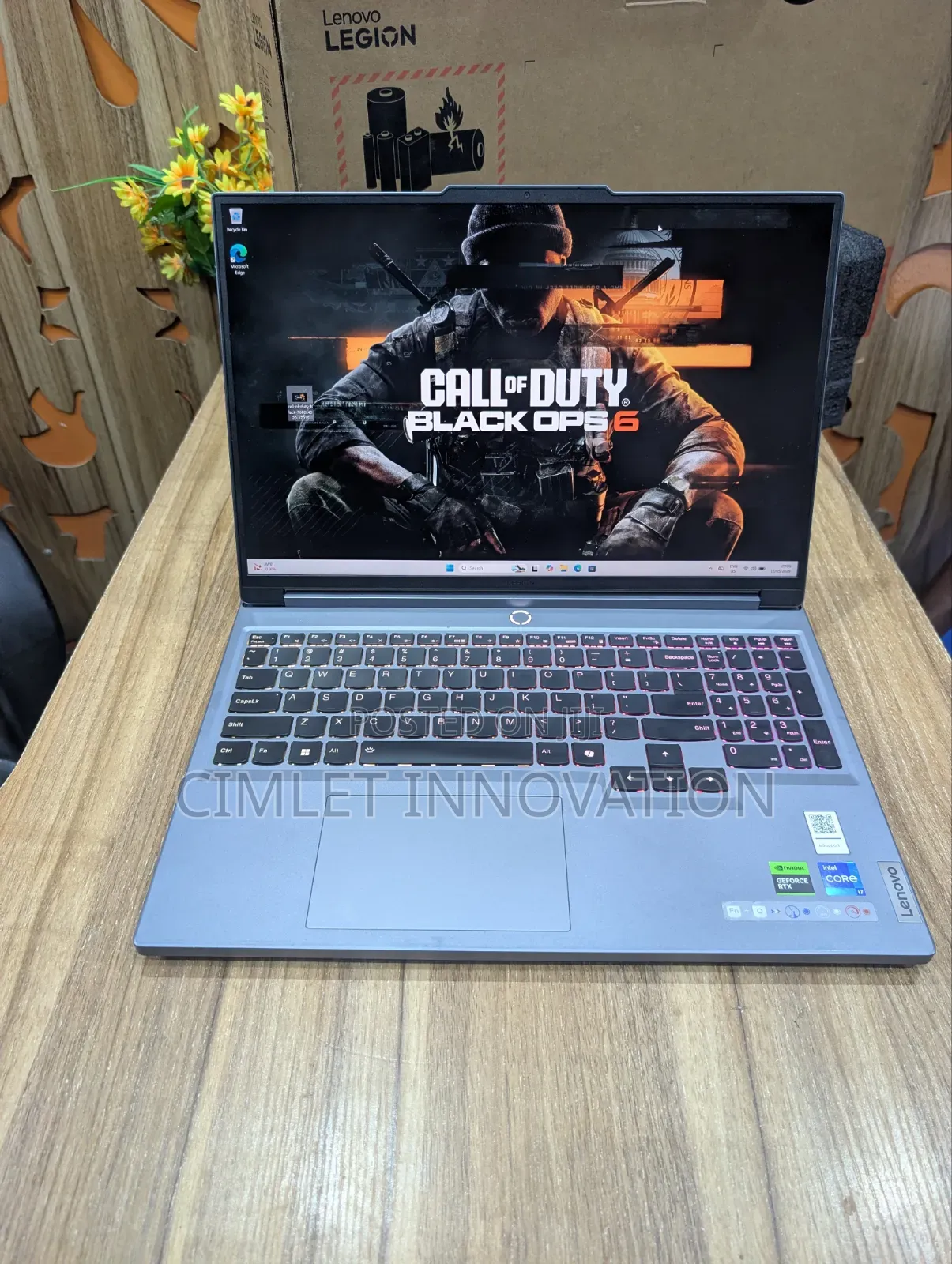 Laptop Lenovo Legion 5 32GB Intel Core i7 SSD 1.5T