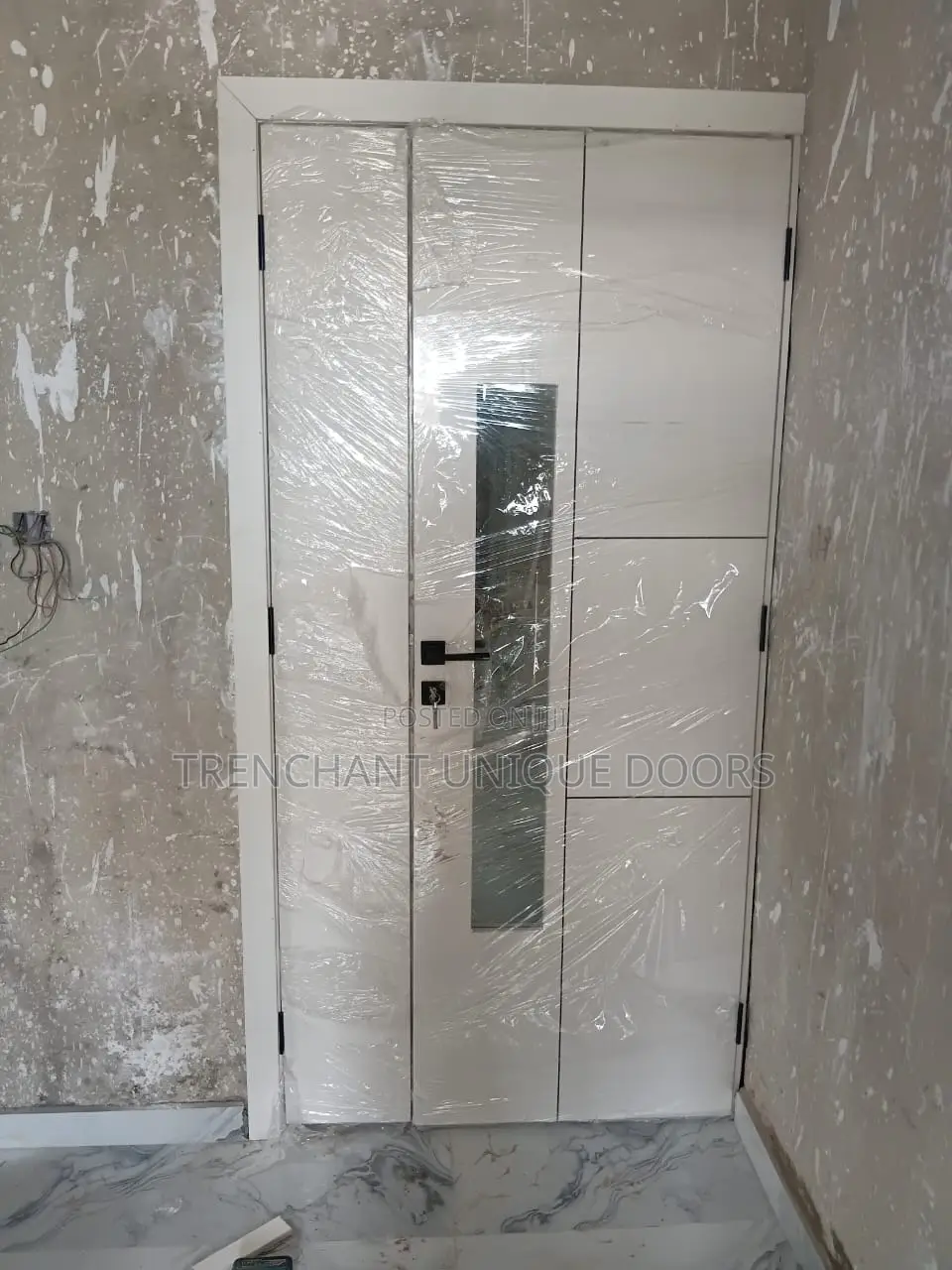 HDF Glass Door With Frame and Acrytrave
