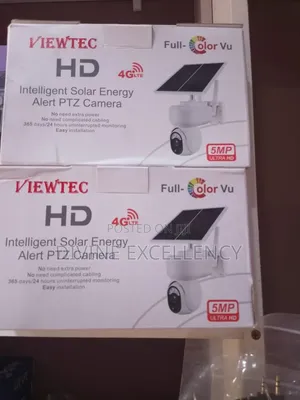 Single Lens Solar CCTV Camera