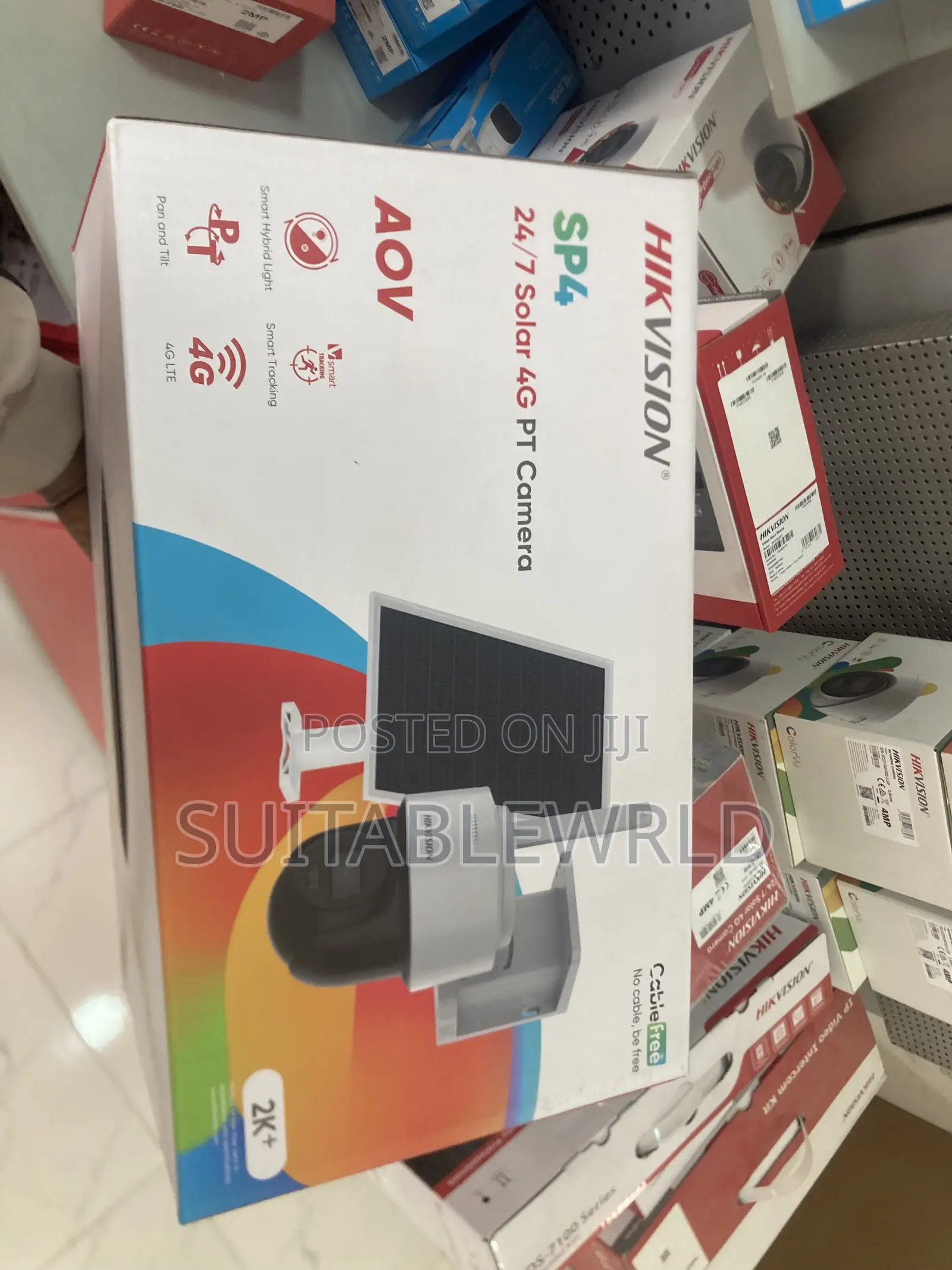 Hikvision Sp4 24/7 Solar 4g Pt Camera