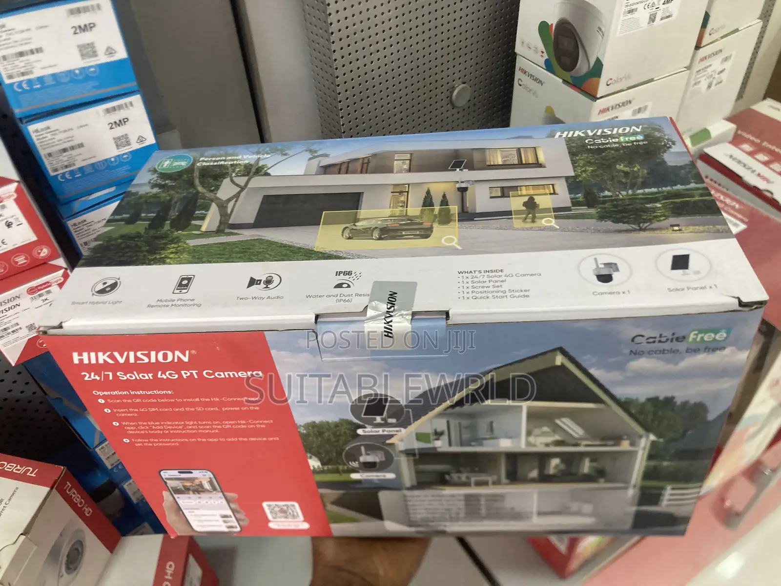 Hikvision Sp4 24/7 Solar 4g Pt Camera