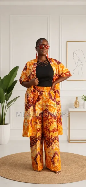 Colouful Ankara Print 2pc Set by Mof Splash Fashion