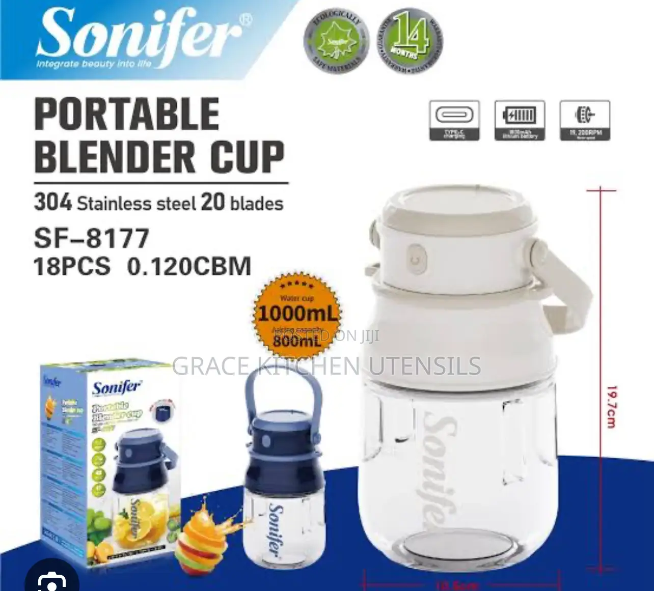 Sonifer Portable Blender