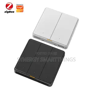 C-Smart Zigbee 2 Gang Button Switch Alexa- Google Voice Assistant