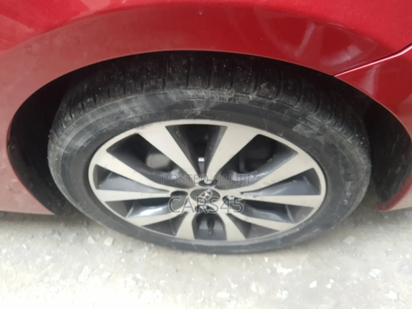 Hyundai Accent 2014 Red