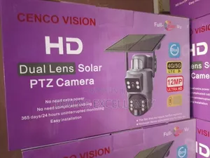 4g Enable Dual Lens Solar CCTV Camera