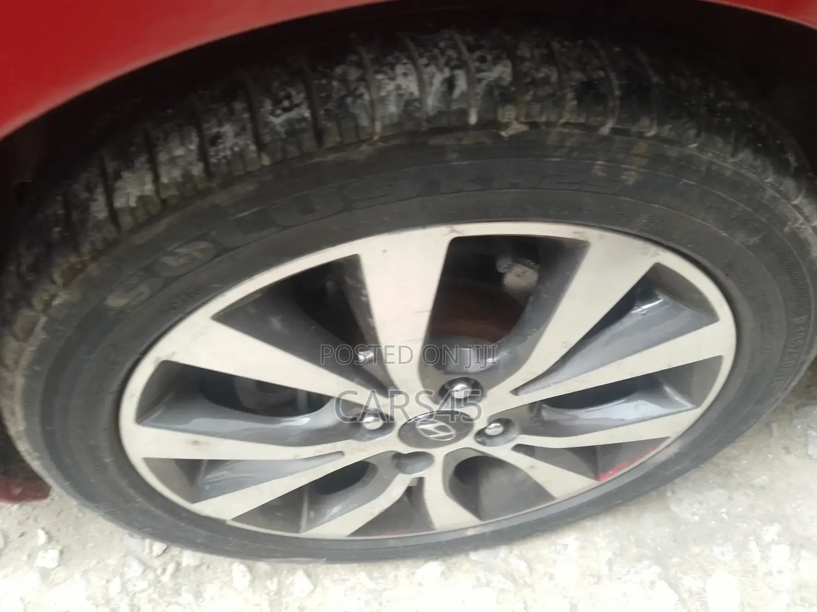 Hyundai Accent 2014 Red