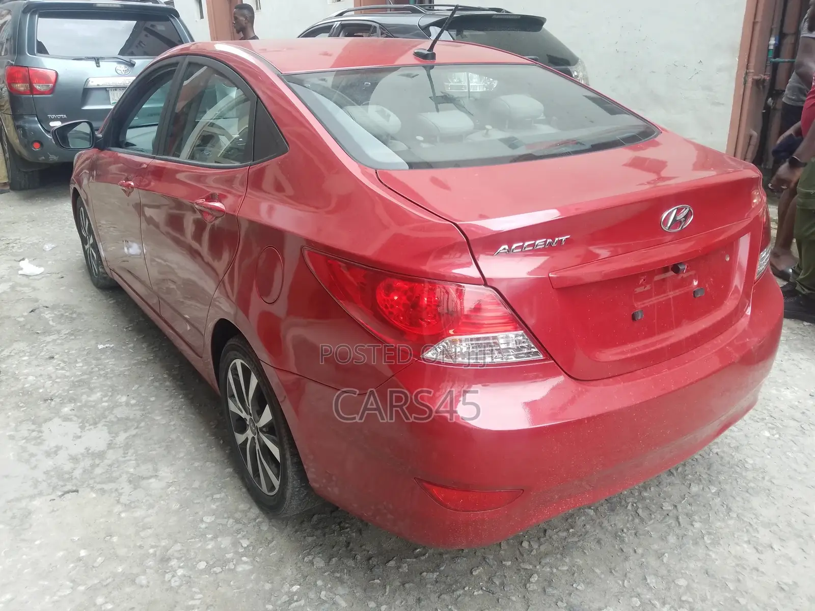 Hyundai Accent 2014 Red