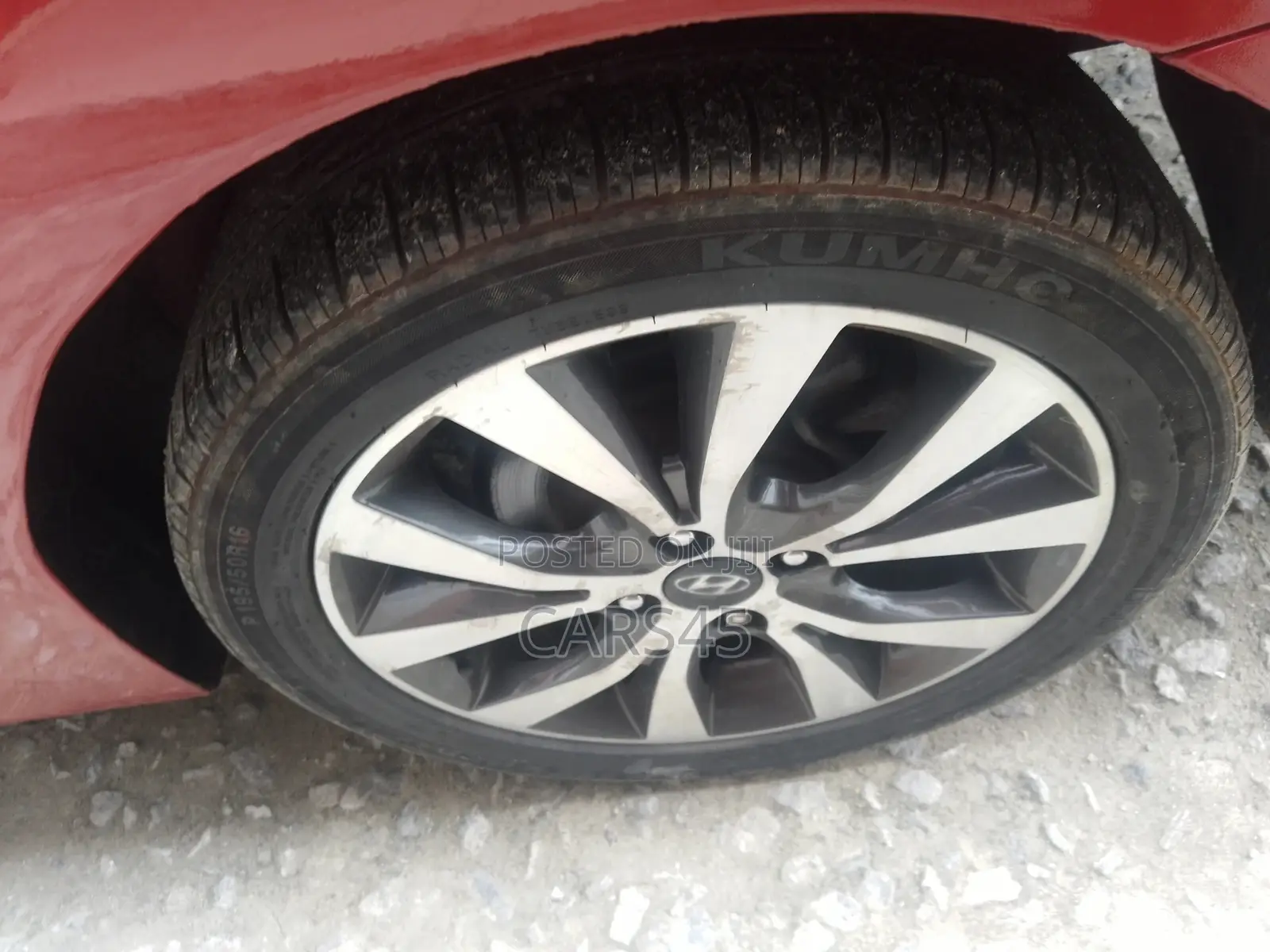 Hyundai Accent 2014 Red