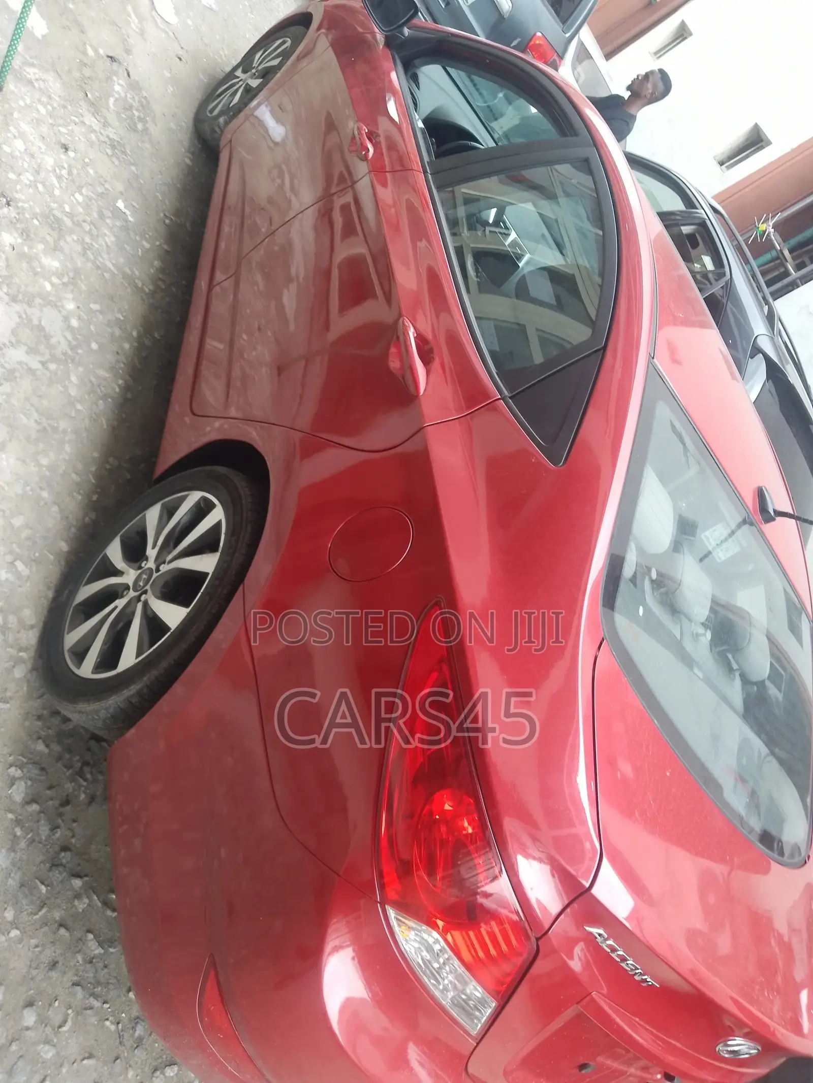 Hyundai Accent 2014 Red
