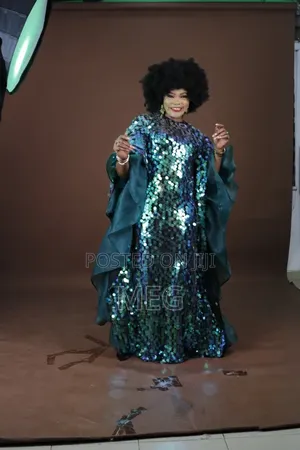Alabi Couture Sequin Gown