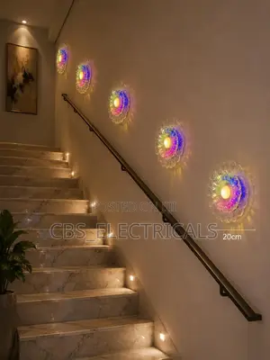 Modern Colorful Lotus Led Wall Sconce