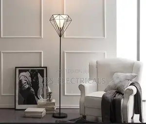 Modern Geometric Diamond Floor Lamp