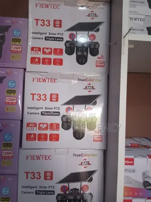Triple Lens V380 Solar CCTV Camera