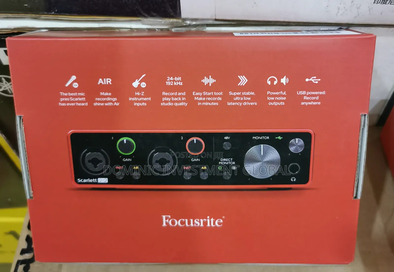 Focusrite Scarlet 2i2