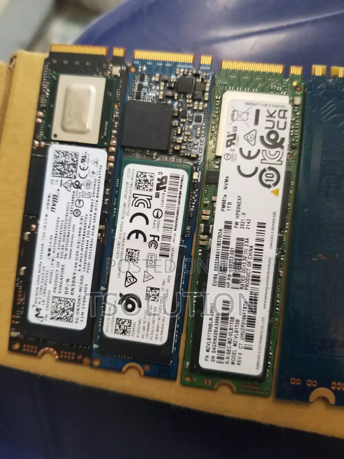 1 Terabyte SSD M.2 Nvme