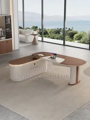 Executive Office Table With Wireless Charger, 2meter