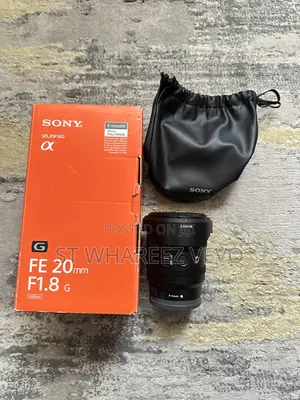 Sony Fe 20mm F1.8 G Lens Sel20f18g