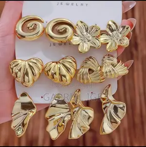 Non-Tarnish Gold-Plated Earrings