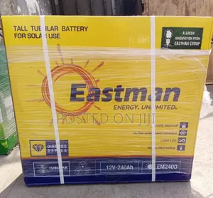 Eastman 240ah/12v Tall Tubular Battery