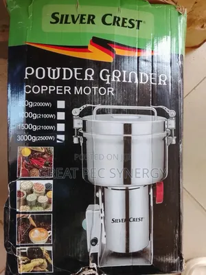 3000 Grams Silver Crest Dry Grinder