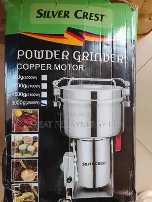 3000 Grams Silver Crest Dry Grinder
