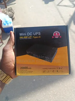 20000mah Router Power Bank Mini Dc Ups (Poe-830p-Lfp)